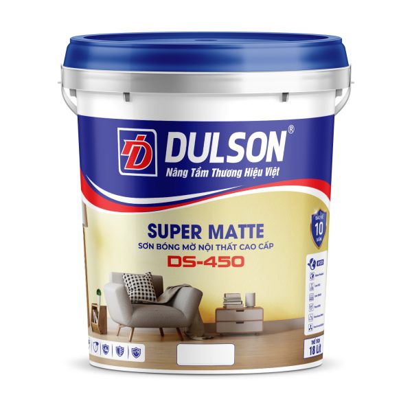 Sơn bóng mờ nội thất cao cấp DS450
